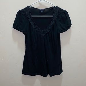 Banana Republic, Size S, Black T-shirt